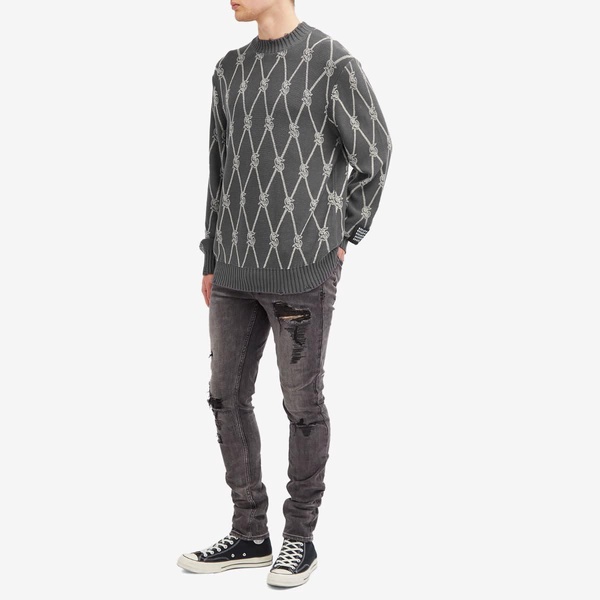 Ksubi Diamond Dollar Knit Sweatshirt