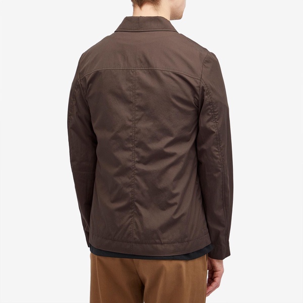 Dries Van Noten Collap Cotton Shirt Jacket