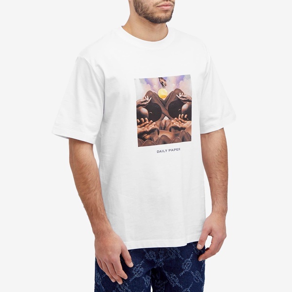 Daily Paper Landscape Short Sleeved T-Shirt