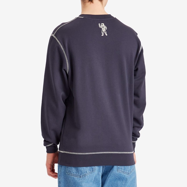 Billionaire Boys Club Small Arch Logo Contrast Stitch Sweat