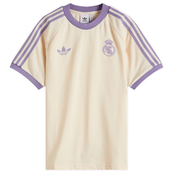 Adidas Real Madrid CF OG 3 Stripe T-Shirt