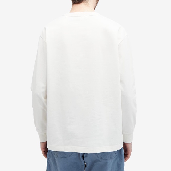 Nanga Long Sleeve Eco Hybrid Box Logo T-Shirt