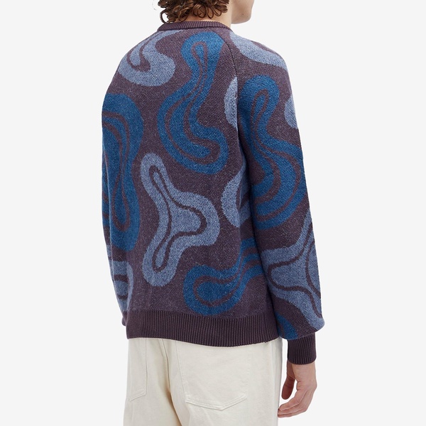 By Parra Stupid Lava Lamp Knitted Pullover