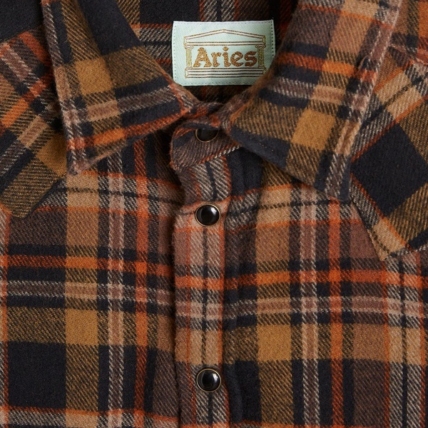 Aries OD Plaid Western Shirt