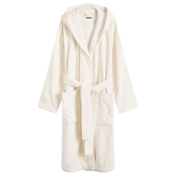 Tekla Fabrics Terry Hooded Bathrobe