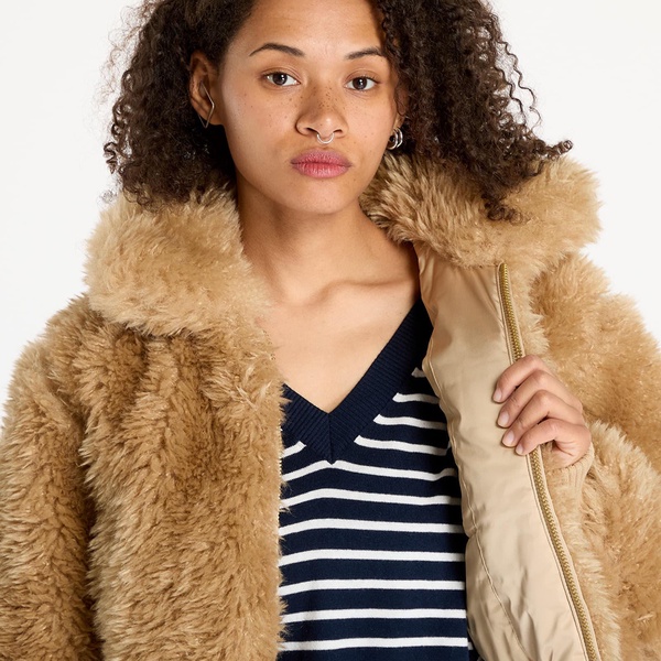 Tommy Jeans Faux Shearling Jacket