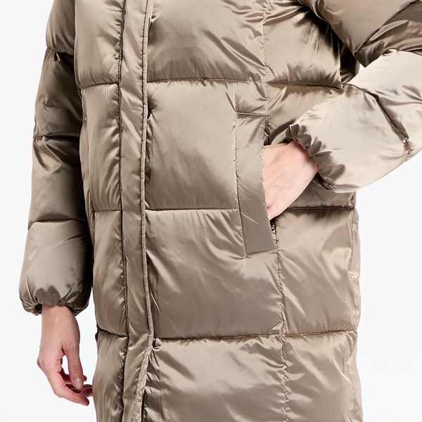 Calvin Klein Jeans Shiny Satin Puffer Coat