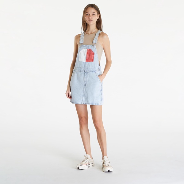 Tommy Jeans Dungaree Flag Dress