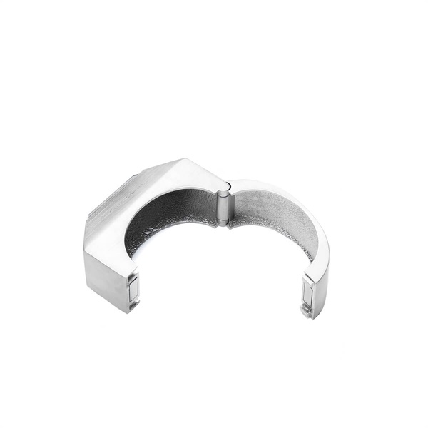 RICK OWENS Bangle Large Beveled Bracelet  - Crystal