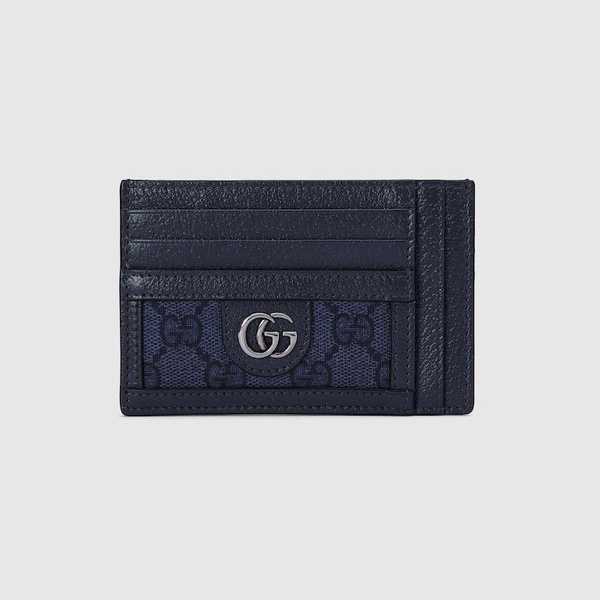 Ophidia GG leather card holder