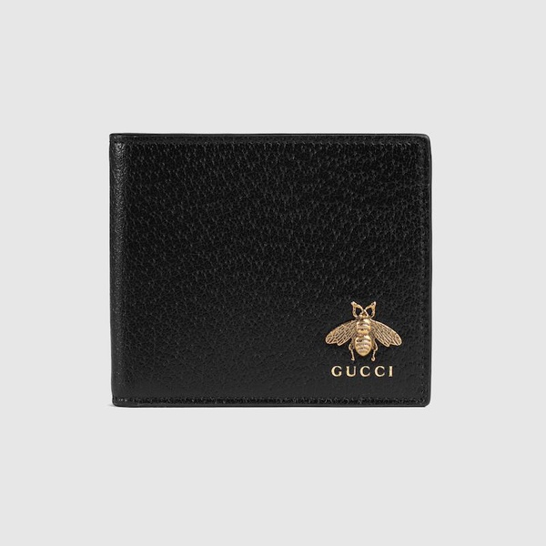 Animalier bi-fold wallet