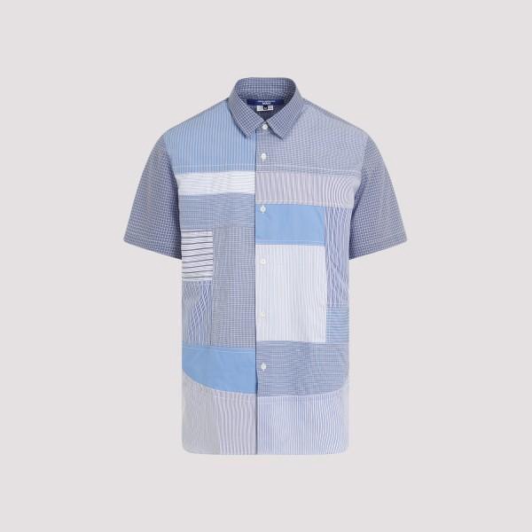 Junya Watanabe Patchwork Short-Sleeve Shirt