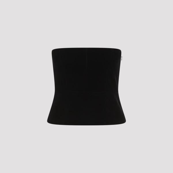 TOM FORD Luxury Black Velvet Corset