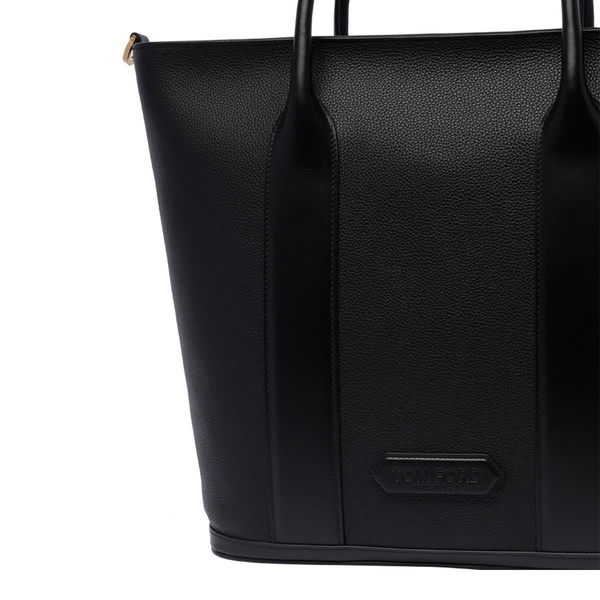 Tom Ford Logo Embossed Tote Bag