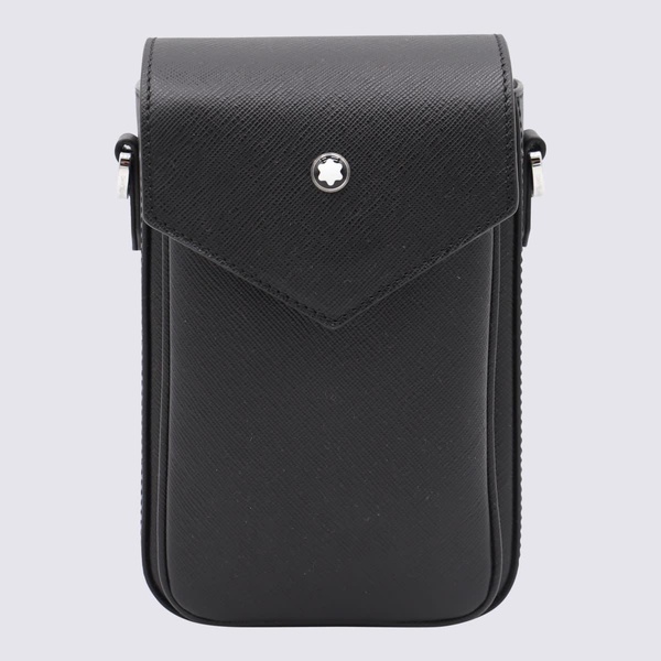 Black Leather Crossbody Bag