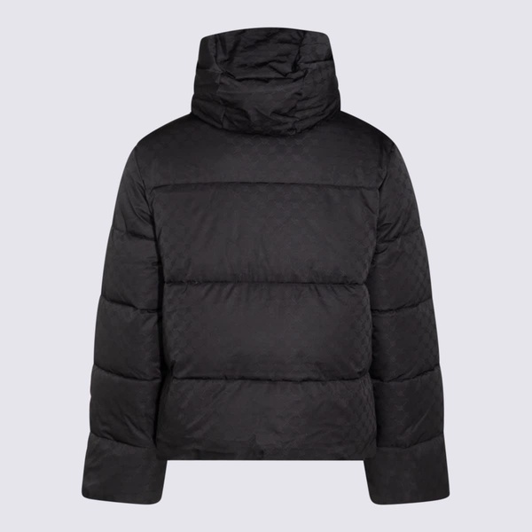 Black Nylon Down Jacket