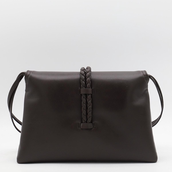 Dark Brown Small Liberta Top Handle Bag