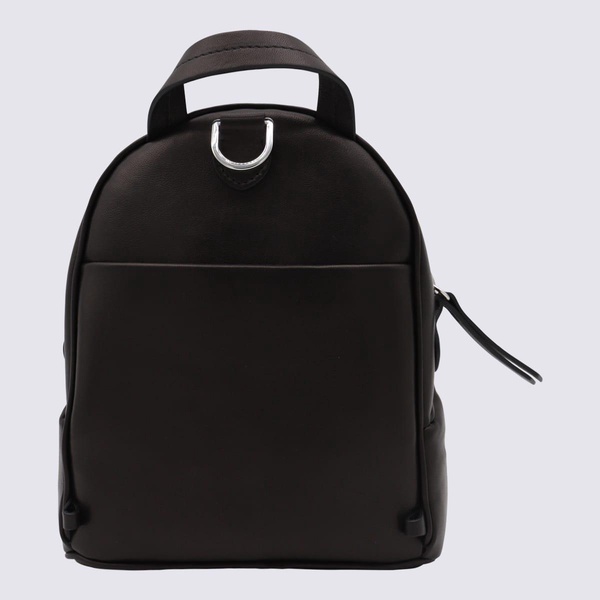 Maison Margiela Black Leather Backpacks