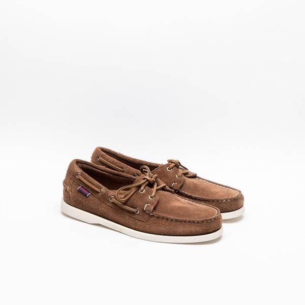 Portland Dark Brown Suede Loafer