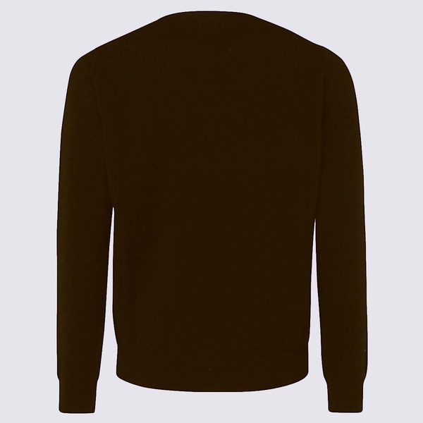 Brown Wool Knitwear