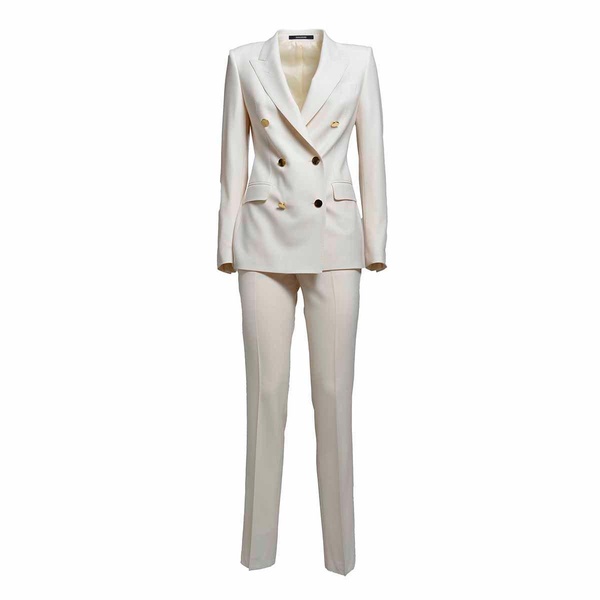 Double-breasted Two-piece Suit Set