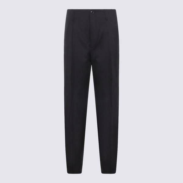 Black Wool Pants