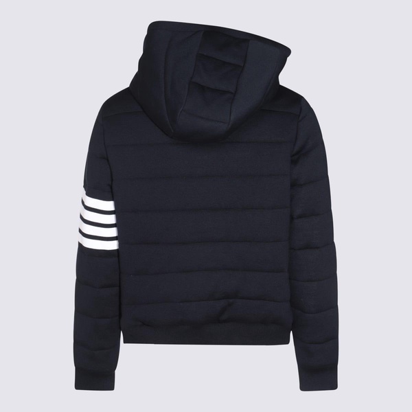 Thom Browne Navy Blue Down Jacket