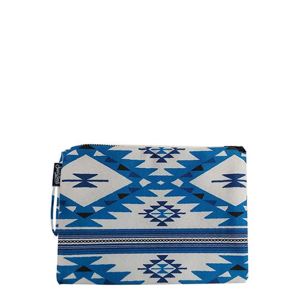 Keila Lycra Pochette With Glitter Aztec Print