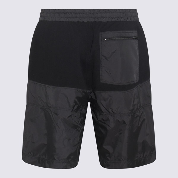 Black Cotton Shorts