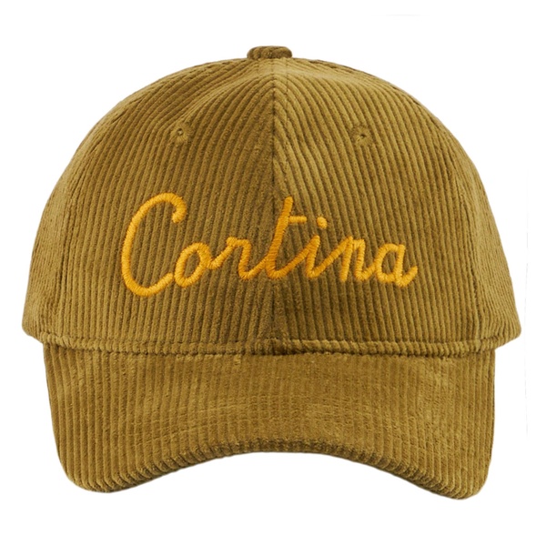 Baseball Corduroy Cap With Cortina Embroidery