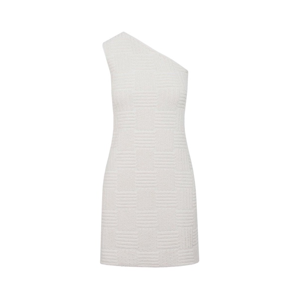 Bottega Veneta Jacquard One-Shoulder Mini Dress