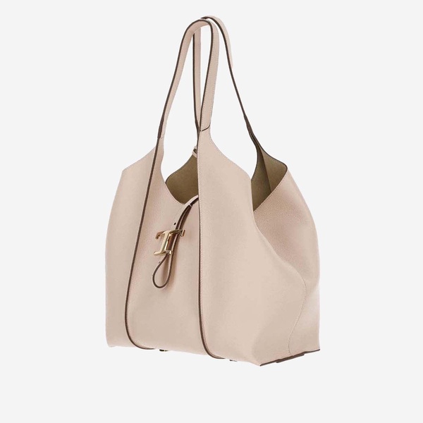 Tod's Timeless Leather Hobo T Bag Small