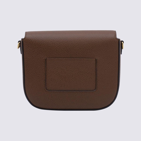 Brown Leather Darley Crossbody Bag