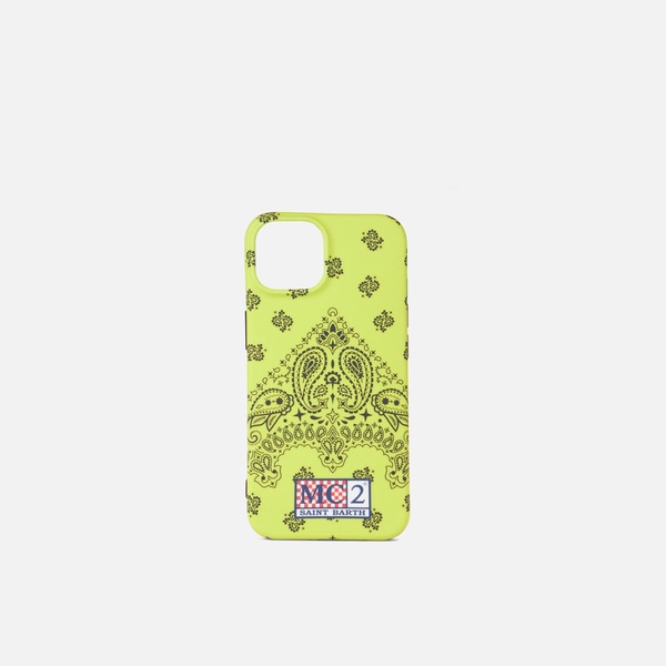 Cover For Iphone 13 / 14 With Bandanna Print