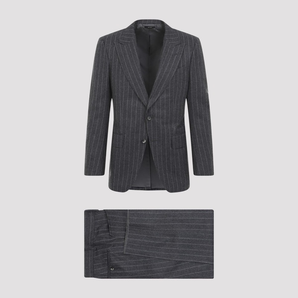 Tom Ford Two Piece Pinpstriped Tailored Suit