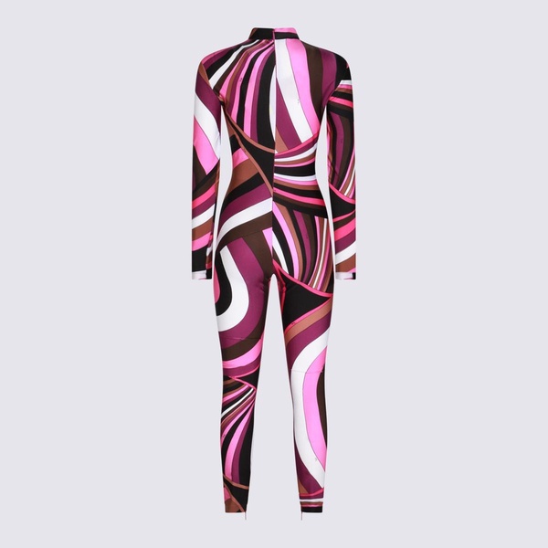 Pink Multicolor Jumpsuit