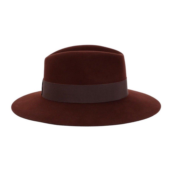 Henrietta Flat-brim Fedora Hat