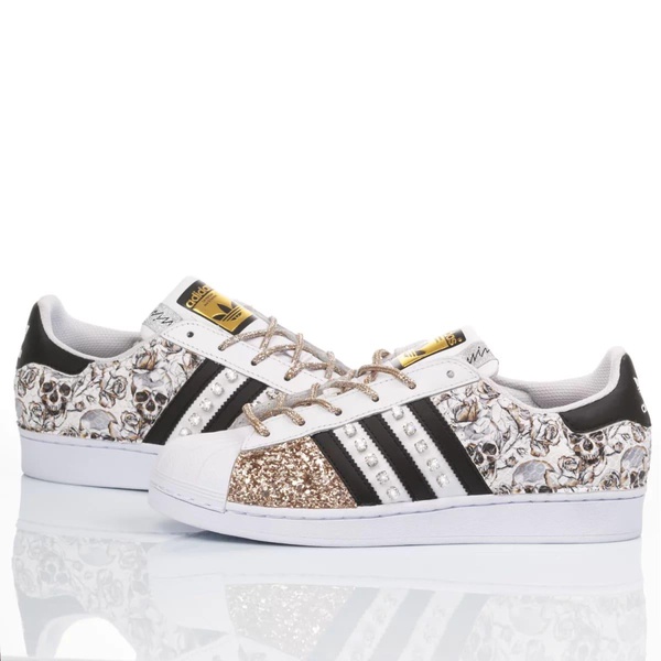 Adidas Superstar Diamond Skull