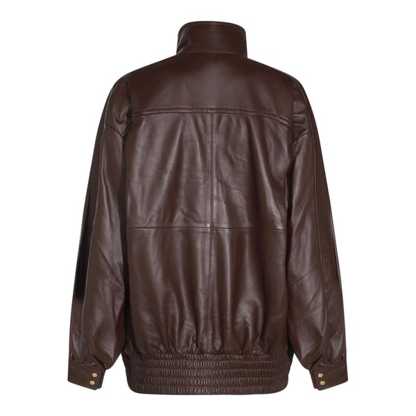 Zimmermann Illustration Leather Jacket