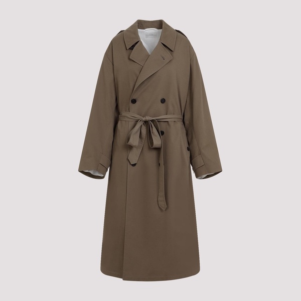 The Row	Belted Button-Up Trench Coat