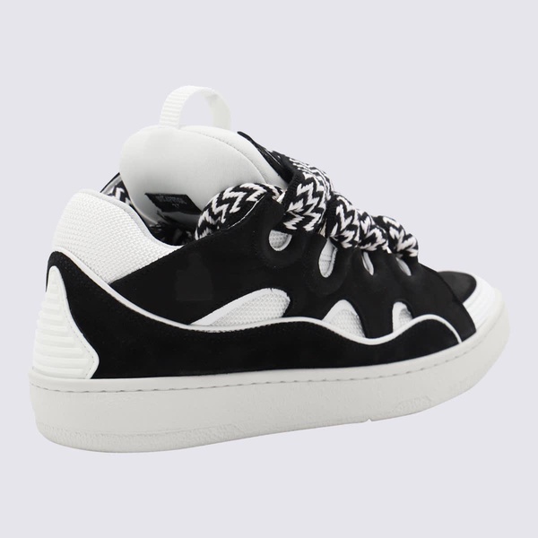 Black And White Curb Sneakers