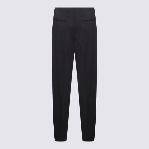 Black Wool Pants