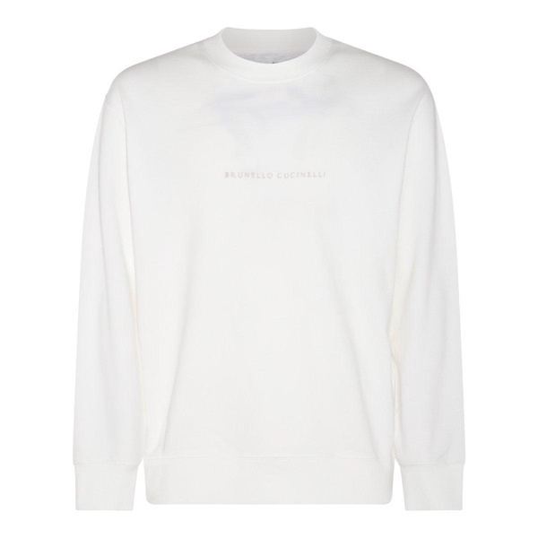 Logo Embroidered Crewneck Sweatshirt