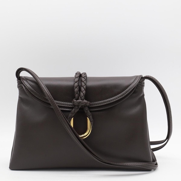 Dark Brown Small Liberta Top Handle Bag