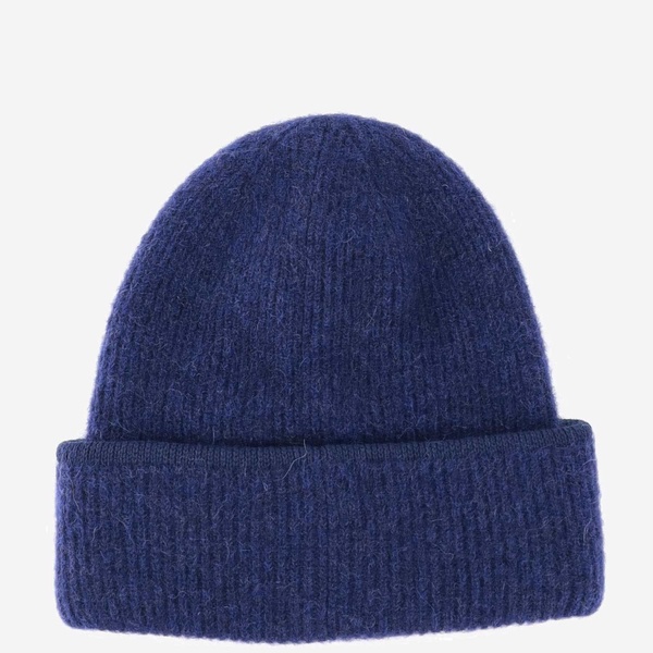 Jacquemus Wool Blend Beanie With Logo