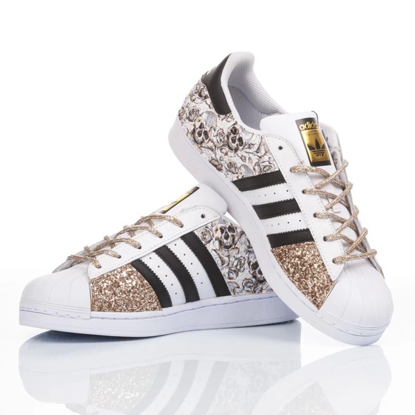 Adidas Superstar Diamond Skull