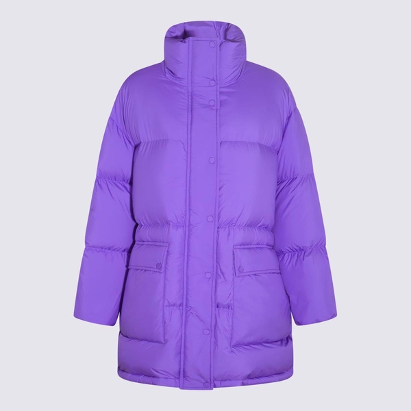 Purple Puffer Edna Down Jacket