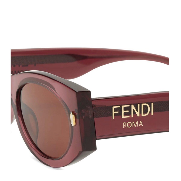 Fendi Eyewear Oval Frame Sunglasses