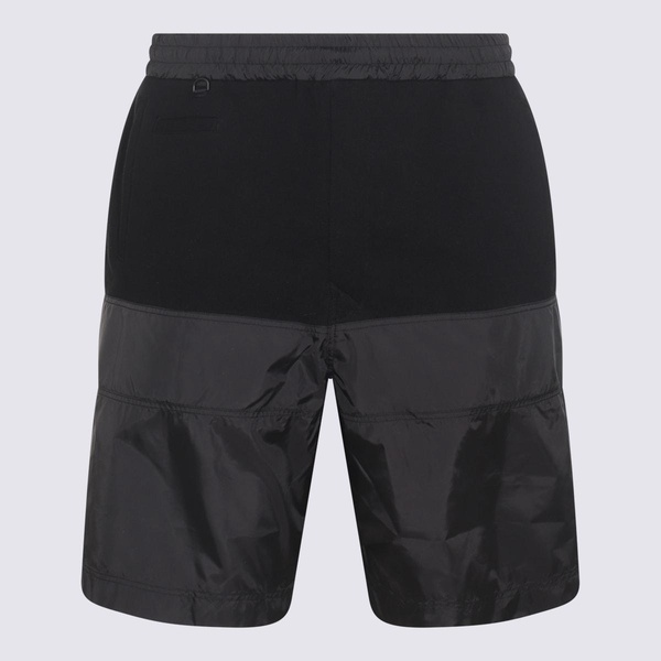 Black Cotton Shorts