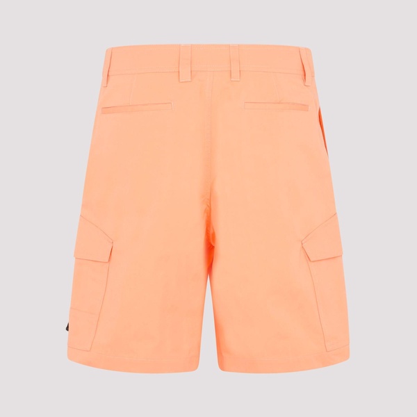 DIOR HOMME Designer Cotton Shorts in Yellow and Orange for Men